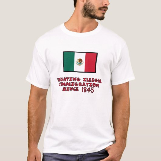 Kämpfende Immigration T-Shirt (Vorderseite)