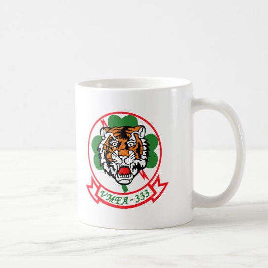 Kämpfende Kleeblätter VMFA-333 Kaffeetasse (Rechts)