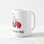 Kämpfende Morgen-Tasse Kaffeetasse (VorderseiteRechts)