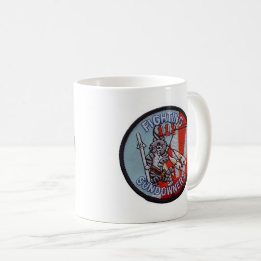 KÄMPFENDE SUNDOWNERS VF-111 KAFFEETASSE (VorderseiteRechts)
