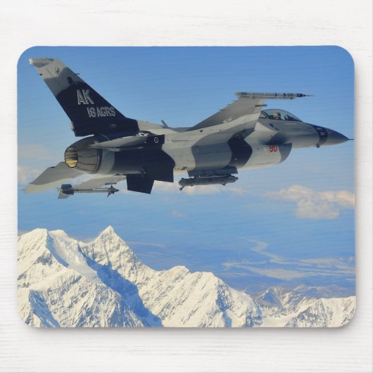 Kämpfender Falke F-16 Mousepad (Vorne)