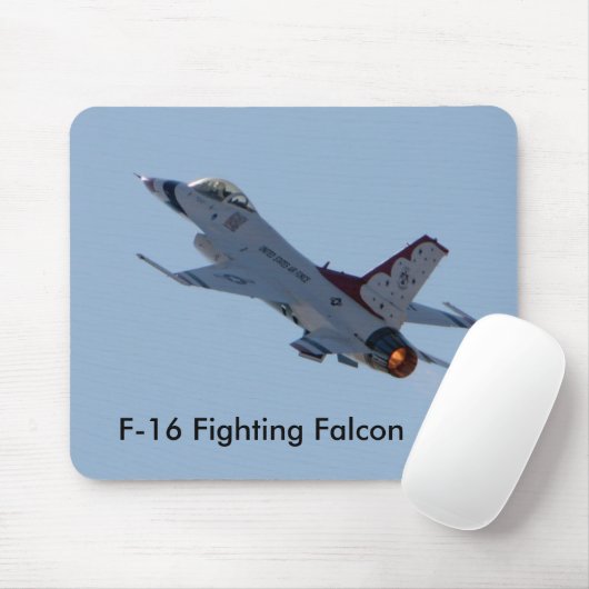 Kämpfender Falke F-16 Mousepad (Mit Mouse)