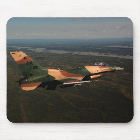 Kämpfender Falke F-16 Mousepad (Vorne)