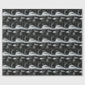 Kämpfender Falke FliegerF-16 Geschenkpapier (Flach)