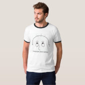 kämpfender Haar-Bauer, (KÄMPFENDER HAAR-BAUER) T-Shirt (Vorne ganz)