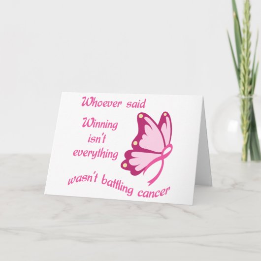 Kämpfender Krebs Karte (Vorderseite)