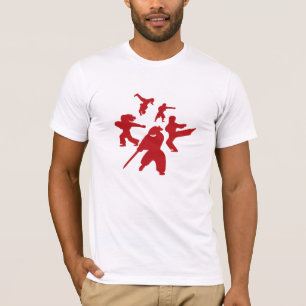 Kämpfender Kreis-T - Shirt r