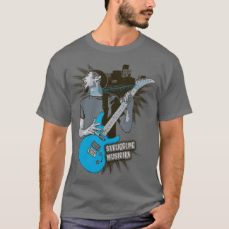 Kämpfender Musiker T-Shirt