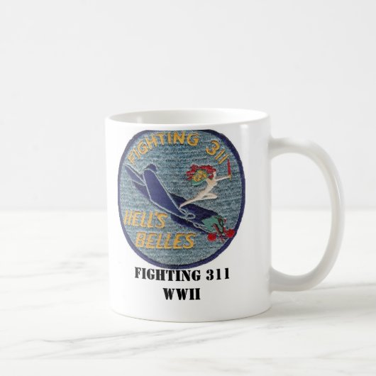 Kämpfender Zweiter Weltkrieg 311 Kaffeetasse (Rechts)