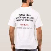 Kämpfendes 4 Fletch Shirt (Rückseite)