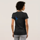 Kämpfendes Dysautonomia T-Shirt (Schwarz voll)