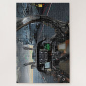 Kämpfer Cockpit auf Carrier Jigsaw Puzzle 1014 Stk (Vertikal)