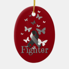 Kämpfer-Diabetes-Bewusstseins-Band Keramik Ornament