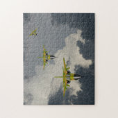 KÄMPFER F111 IN IHREM GESICHT PUZZLE (Vertikal)