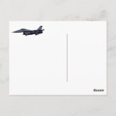 Kämpfer fliegen postkarte (Rückseite)