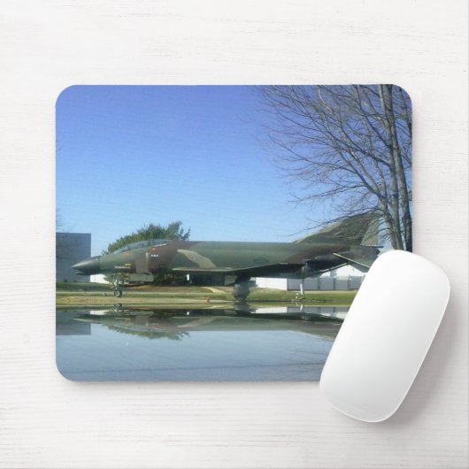 Kämpfer-Flugzeug (F4-Phantom) Mousepad (Mit Mouse)