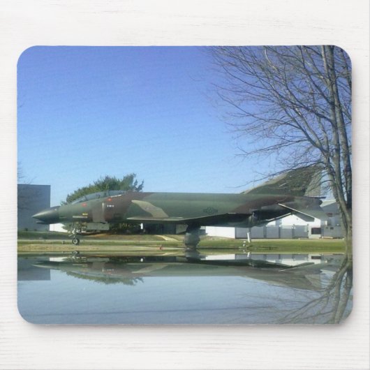 Kämpfer-Flugzeug (F4-Phantom) Mousepad (Vorne)