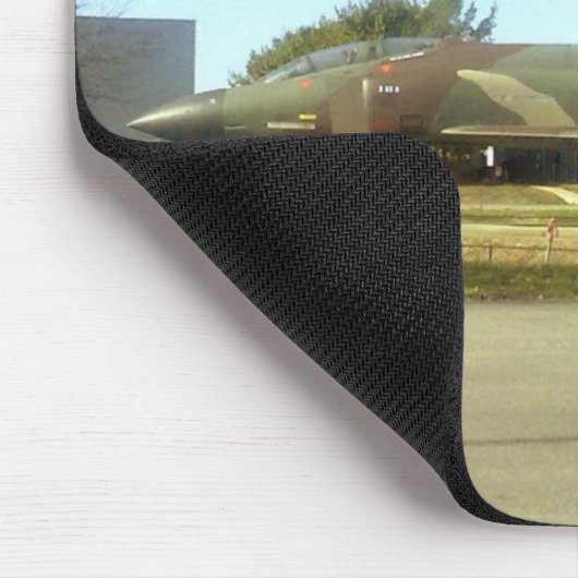 Kämpfer-Flugzeug (F4-Phantom) Mousepad (Ecke)