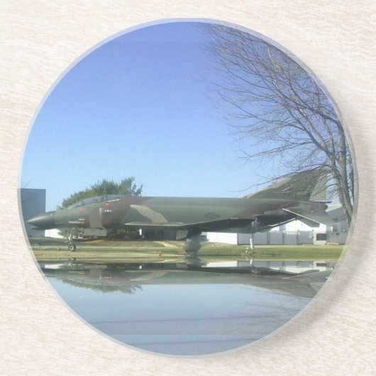 Kämpfer-Flugzeug (F4-Phantom) Untersetzer (Vorne)