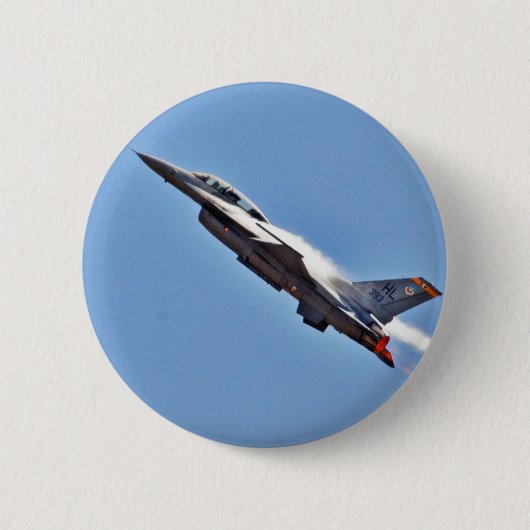 Kämpfer-Flugzeuge F 16s Jet Button (Vorderseite)