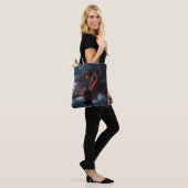 Kämpfer fordern Drachen heraus Tasche (Am Model)