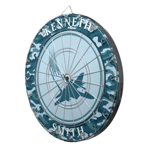 Kämpfer für Jet und Camouflage Dartscheibe (Vorderseite rechts)