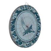 Kämpfer für Jet und Camouflage Dartscheibe (Vorderseite Links)