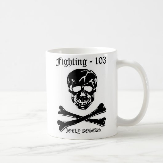 Kämpfer-Geschwader VF-103 Kaffeetasse (Rechts)