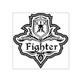 Kämpfer Gummistempel (Prägung)