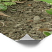 Kämpfer im Garten Poster (Ecke)