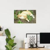 Kämpfer im Garten Poster (Heimbüro)