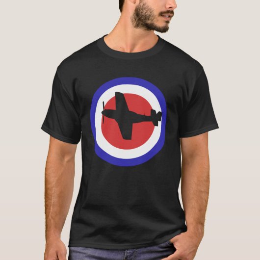 Kämpfer Jet Copilot T-Shirt (Vorderseite)