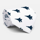 Kämpfer-Jet-Krawatte Krawatte (Gerollt)