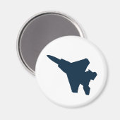 Kämpfer Jet Magnet (Vorderseite/Rückseite)