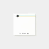 Kämpfer Jet Striping Individuelle Name Post-It-Edi Post-it Klebezettel (Vorderseite)