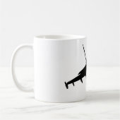 Kämpfer-Jet-TASSE! Kaffeetasse (Links)