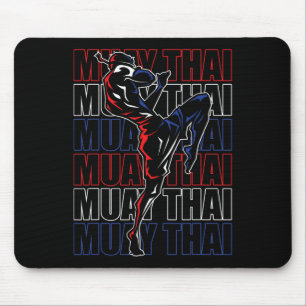 Kämpfer Muay Thai Sport Kampfsport Mma Thailand Mousepad