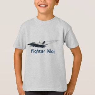 Kämpfer Pilot F/A-18 Flugzeug Kids T - Shirt