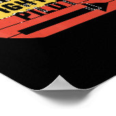Kämpfer Pilot Halloween Matching Couple Gift Poster (Ecke)