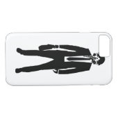 Kämpfer-Pilotmode-Anzug Case-Mate iPhone Hülle (Rückseite (Horizontal))