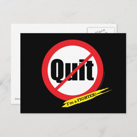 Kämpfer Postkarte (Vorne/Hinten)