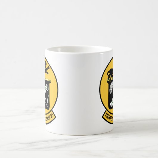Kämpfer Squadron 21 VF-21 Kaffeetasse (Mittel)