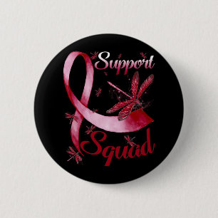 Kämpfer unterstützen Klatsch-Dragonfly-Gehirn Aneu Button