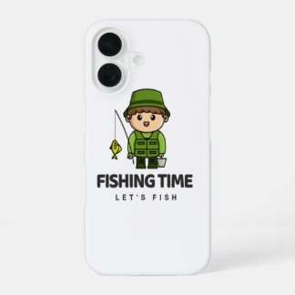 Kampfeszeit – Lass uns Fischen iPhone-Hülle iPhone 16 Hülle