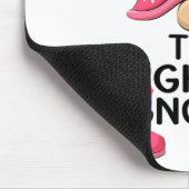 Kampffinanzierung - Brustkrebs-Bewusstsein gewinnt Mousepad (Ecke)