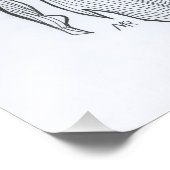 Kampffisch Fotodruck (Ecke)