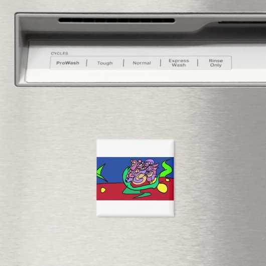 Kampffisch Freude Magnet (In Situ (Geschirrspüler))