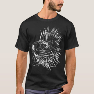 Kampffisch gegen Zombies T-Shirt