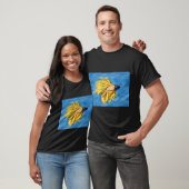 Kampffisch Kunst T-Shirt (Unisex)