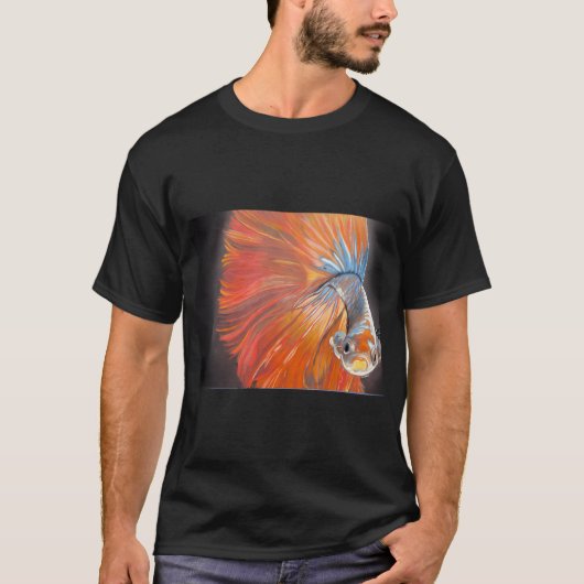 Kampffisch T-Shirt (Vorderseite)